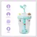 Vaso Con Pitillo Baby Shooky 560 mL Serie Bt21 Miniso