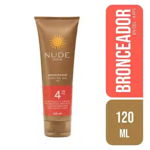 Nude Bronceador en Gel SPF 4