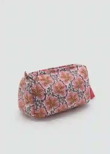 Neceser P Loto Rosa Talla 99 Mujer Mango