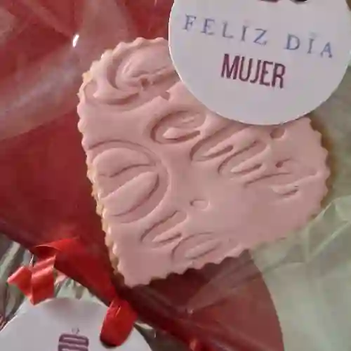 Galleta Corazón Feliz Dia