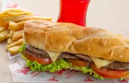 Sándwich Lomito de Res en Combo