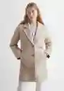 Abrigo Living Topo Talla 21 Teen Niñas Mango