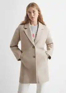 Abrigo Living Topo Talla 21 Teen Niñas Mango