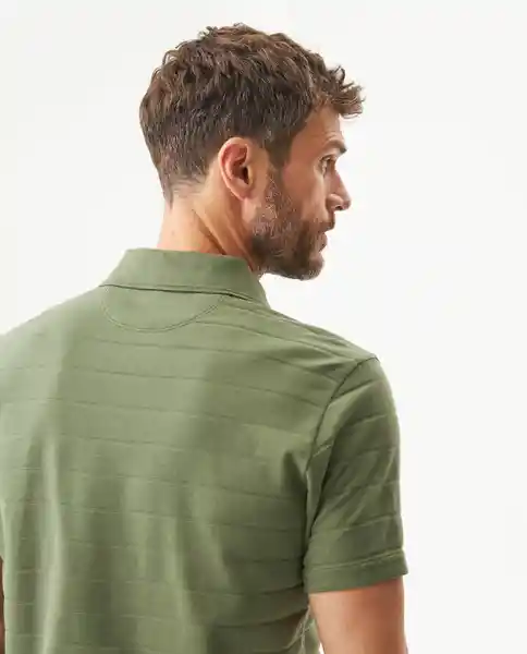 Camiseta Polo Verde Miliciano Oscuro Talla L Chevignon