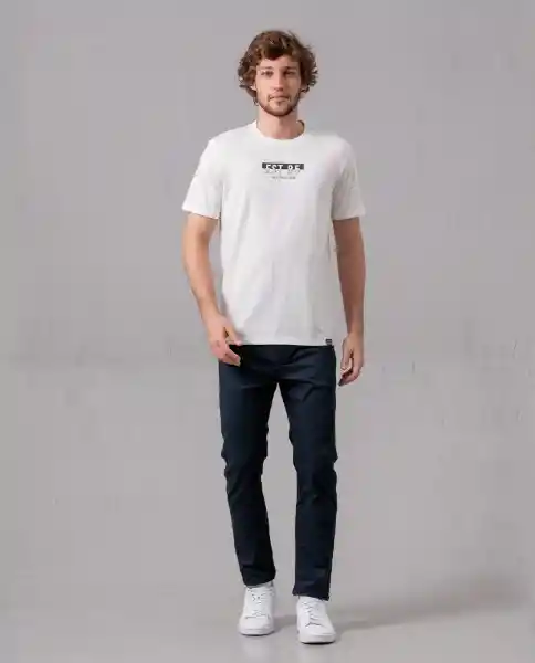 Camiseta Hombre Crudo L 109F112_CRU110605 Rifle