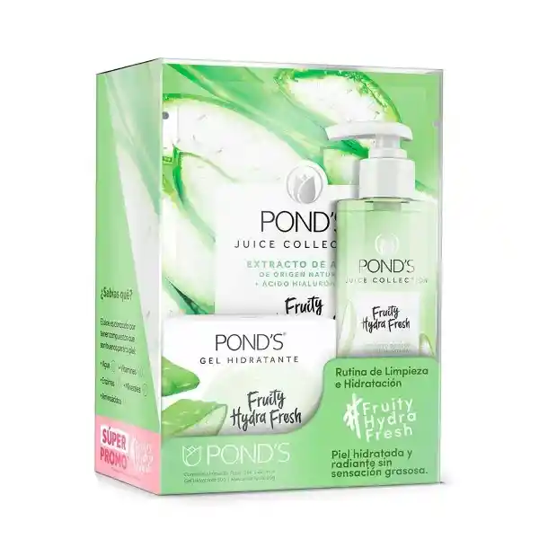 Ponds Limpiador Aloe + Gel + Mascarilla