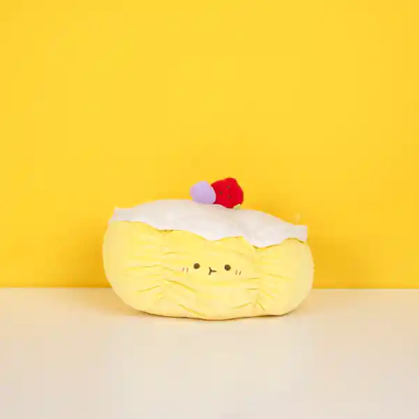 Peluche Tarta de Fresa Amarilla Serie Dessert Miniso