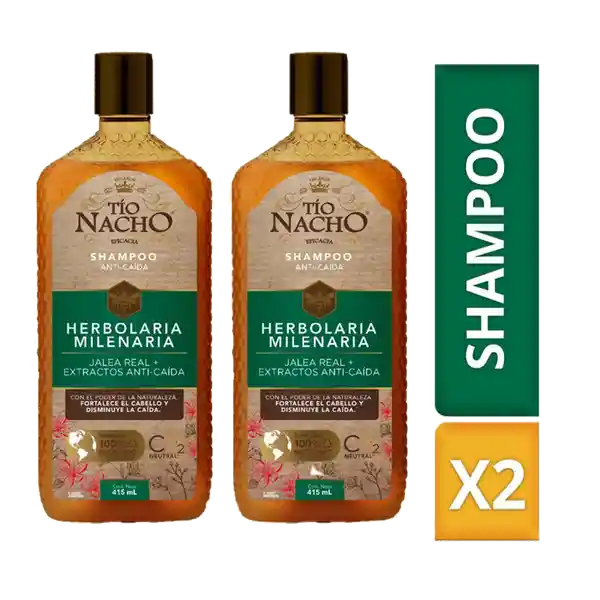 Tio Nacho Shampoo Capilar Herbolaria Milenaria 
