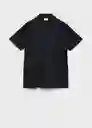 Camiseta Polo Algarvep Navy Talla S Hombre Mango