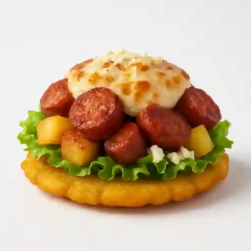 Patacón de Chorizo