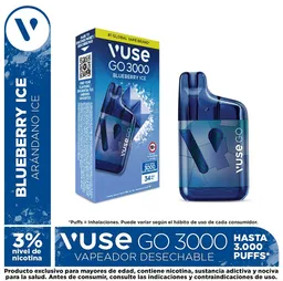 Vuse Go Vapeador 3000 Blueberry Ice 34 mg