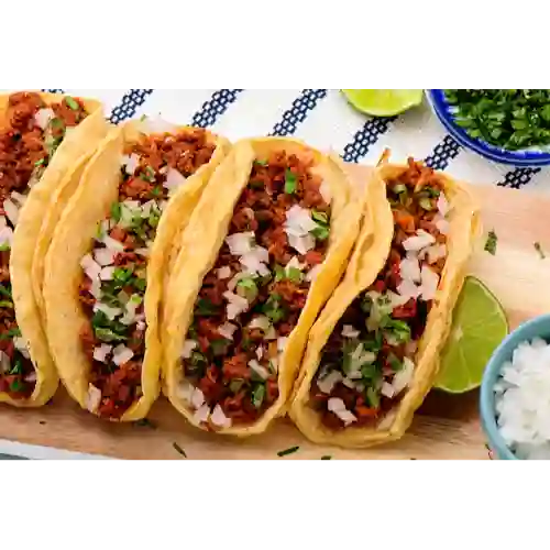 Tacos de Chorizo Mexicano X3