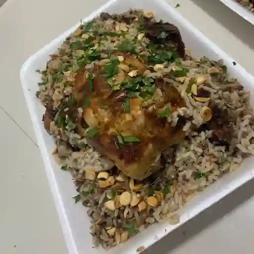 Pollo Relleno Árabe