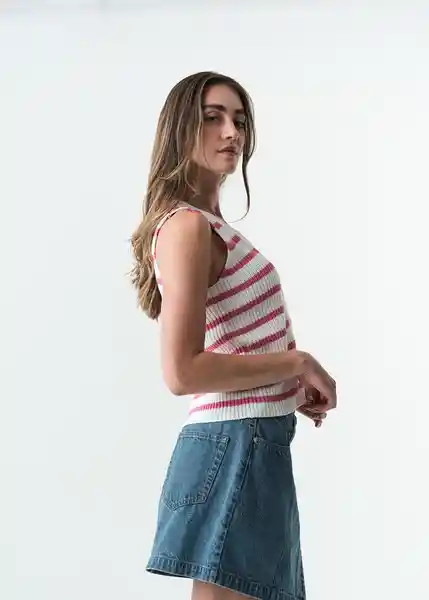 Tejido Mujer Crudo Puro Claro Talla M-L 083G051 Naf Naf