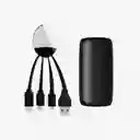 Xoopar Bateria Externa Weekender 5000 Mah Negra