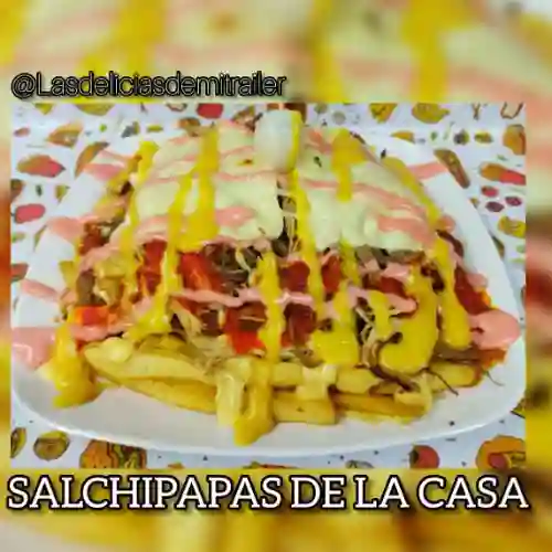 Salchipapa de la Casa