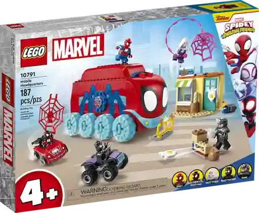 Juguete de Construcción Base Móvil Del Equipo Spidey Lego