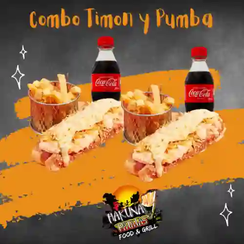 Combo Timon y Pumba