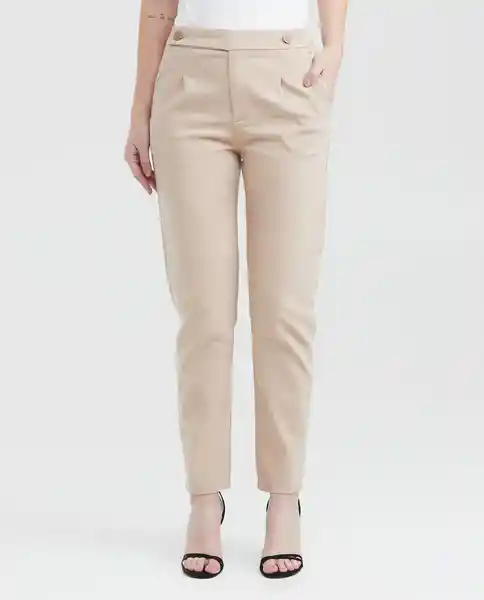 Pantalón Essential Trouse Mujer Café Quemado Claro 10 Chevignon