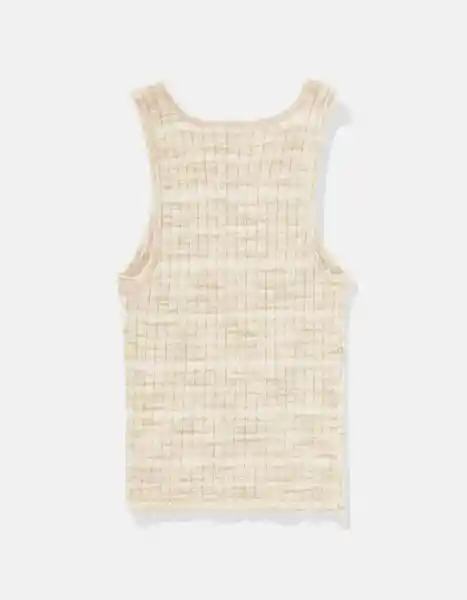 Suéter Mujer Tejido Gris Talla: MEDIUM 1449050 American Eagle