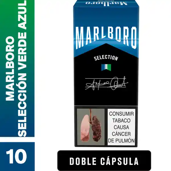Marlboro Selección Verde Azul 