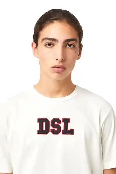 Diesel Camiseta T-Just-B85 Blanco Talla S