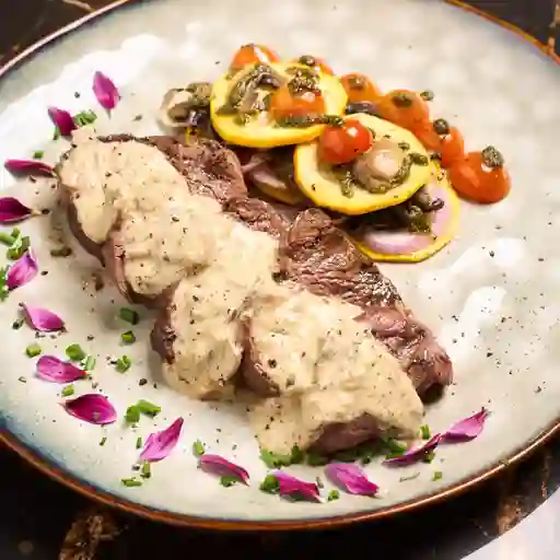 Steak pimienta