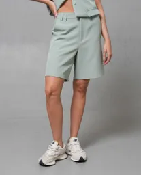 Short Mujer Verde 10 253G001_VER165907 Rifle