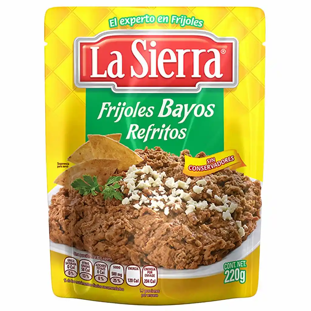 La Sierra Frijoles Refritos Bayo
