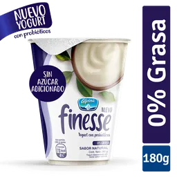 Yogurt Finesse Natural Vaso 180 g