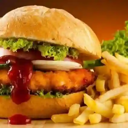 Combo Hamburguesa de Pollo