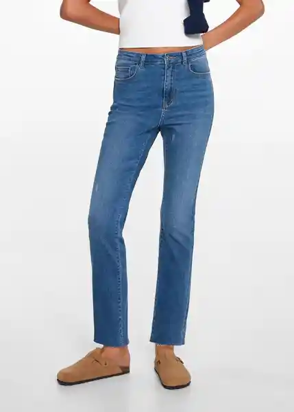 Jean Slimtm Tejano Medio Talla 22 Niñas Mango