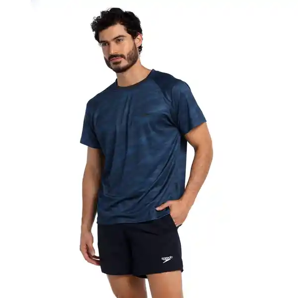 Camiseta Manga Corta Vanquisher Sport Hombre T. L Speedo