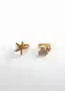Pack Anillo Fara Oro Talla M Mujer Mango