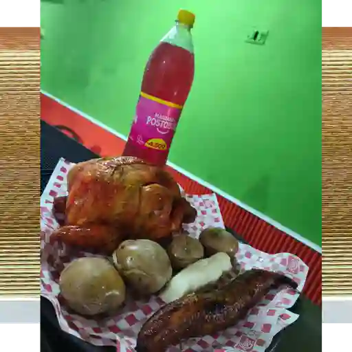 Combo pollo asado