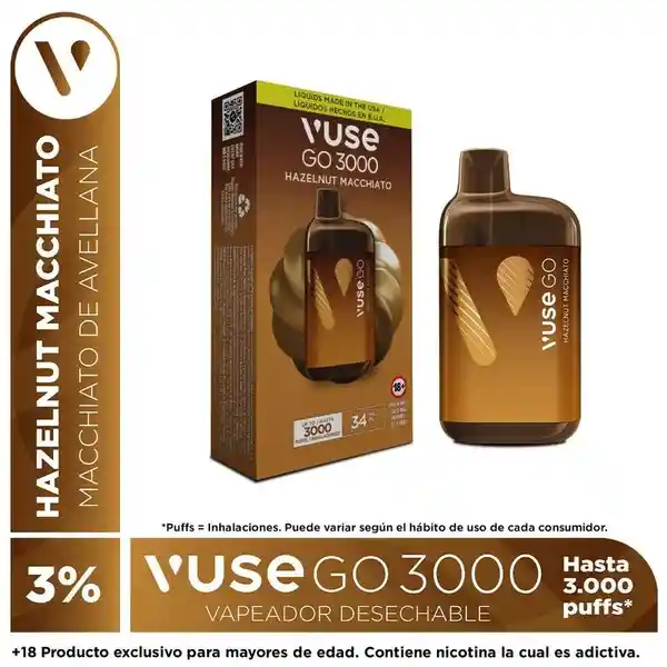 Vuse Vapeador Hazelnut Macchiato