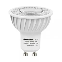 Sylvania Bombillo Led Luz Cálida Dimmer 7W GU10