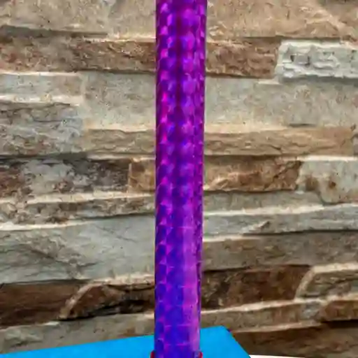 Vela volcán chispas