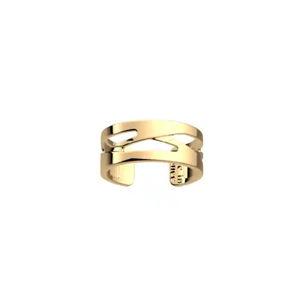 Les Georgettes Anillo Tresse Dorado 8 mm