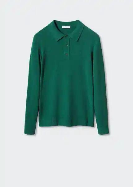 Camisa Polo Byronp Esmeralda Talla M Hombre Mango