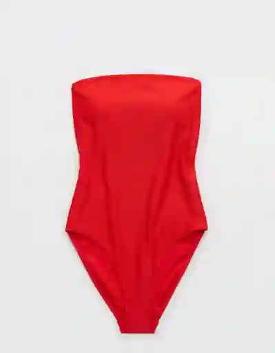 Vestido Ropa Aerie Rojo Talla: LARGE 6096572 American Eagle