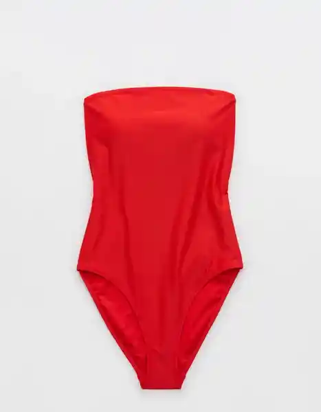 Vestido Ropa Aerie Rojo Talla: LARGE 6096572 American Eagle