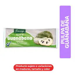 Pulpa de Guanabana Frescampo