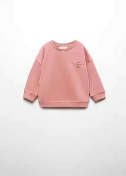 Sudadera Setlobs Rosa Talla 67 Niños Mango