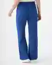 Pantalón Azul Aurelia Medio Talla XL 439F033 Esprit