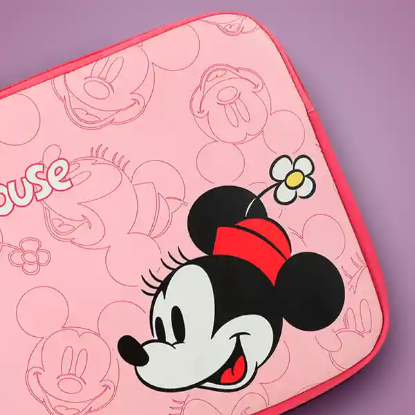 Funda Para Laptop Mickey Mouse Disney Minnie Rosa Miniso