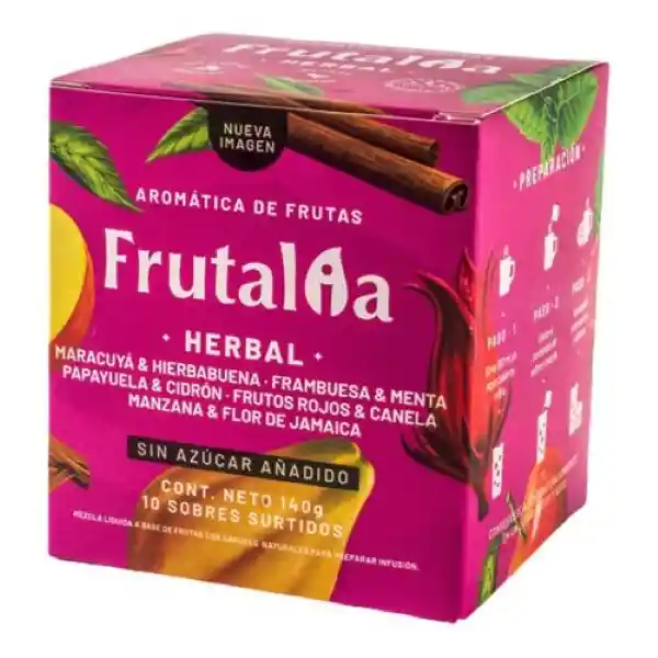 Frutalia Aromática de Frutas Herbal