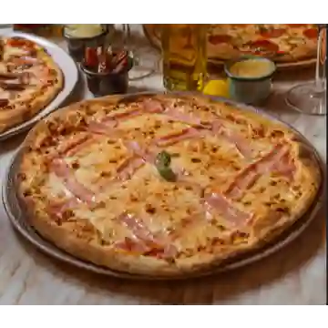 Pizza Jamón y Queso