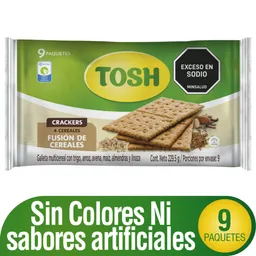 Tosh Galletas Fusión de 4 Cereales