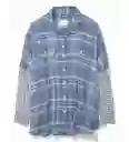 Camisa Mujer Azul Talla SMALL American Eagle